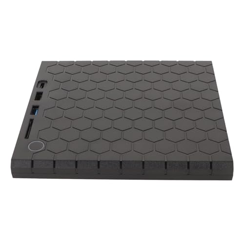 Diyeeni Externes USB 3.0-DVD-Laufwerk mit Zwei Anschlüssen, Plug-and-Play-Hochgeschwindigkeits-Datenübertragung, Multifunktional, Kompatibel mit, MacOS Diyeeni Externes USB 3.0-DVD-Laufwerk mit Zwei Anschlüssen, Plug-and-Play-Hochgeschwindigkeits-Datenübertragung, Multifunktional, Kompatibel mit, MacOS von Diyeeni