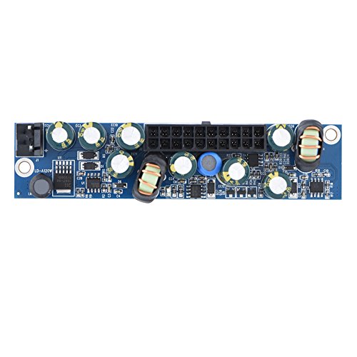 Diyeeni Netzteilmodul DC 12V 120W, Tragbarer Computer PC Power Supply Module mit 24-poligem ATX/DC Eingangskabel für HTPC, Set Top Boxen, ITX-Gehäuse, POS von Diyeeni