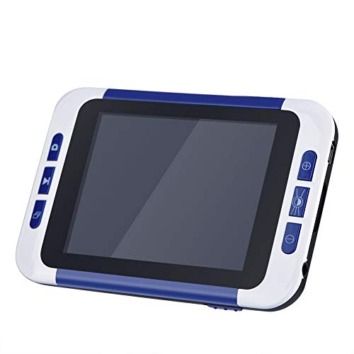 Diyeeni Portable Digital Video Magnifier, 2-32x Elektronische Lesehilfe Leselupen mit 3.5 Zoll TFT Display, 32GB TF Karte, Automatische Beleuchtungsanpassung, Sehhilfe Lesehilfe von Diyeeni