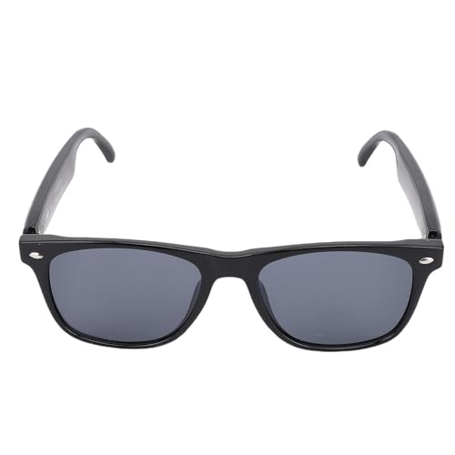 Diyeeni Smart Brille mit AI -Übersetzer, Bluetooth -Brille mit 144 Übersetzung, Blaue Sonnenbrille für Männer & Frau, Offenes Ohr -Sound mit Mikrofon & Lautsprechern, (schwarzer Rahmen) von Diyeeni