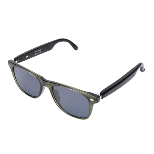 Diyeeni Smart KI -Brille, Drahtlose Bluetooth -Brille für Männer und Frauen, IP65 -Wasser -Sonnenbrille mit Dual -Mikrofon & (Grüne Rahmen Sonnenbrille) von Diyeeni