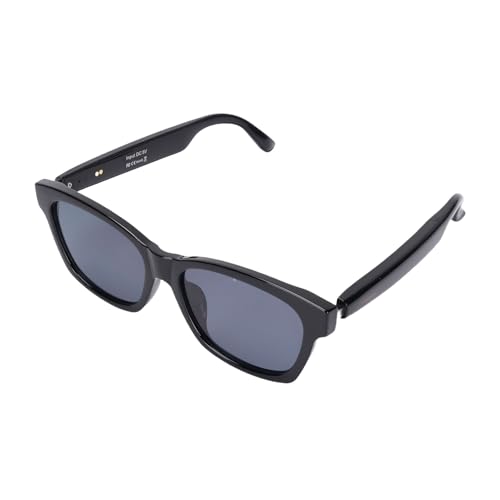 Diyeeni Smart KI -Brille, Drahtlose Bluetooth -Brille für Männer und Frauen, IP65 -Wasser -Sonnenbrille mit Dual -Mikrofon & (V Stil schwarzer Rahmen Sonnenbrillen) von Diyeeni