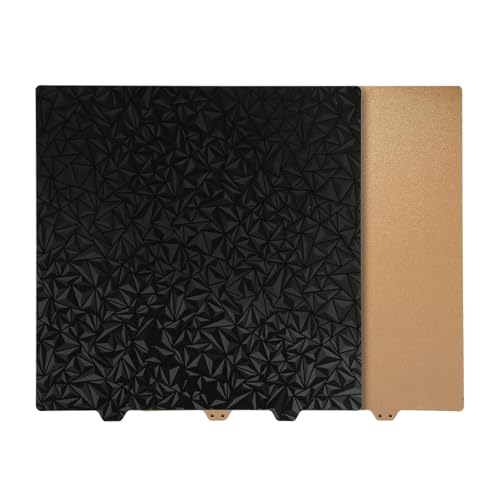 Diyeeni TRONXY PEI-Blatt-Bauplatte, Flexible Magnetische PEI-Bauflächen für 3D-Drucker-Heizbett, mit 330 X 330 Mm Größenkompatibilität für X5SA/X5SA PRO Hot Bed (Stahlplatte) von Diyeeni