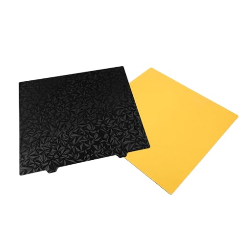 Diyeeni TRONXY PEI-Blatt-Bauplatte, Flexible Magnetische PEI-Bauflächen für 3D-Drucker-Heizbett, mit 330 X 330 Mm Größenkompatibilität für X5SA/X5SA PRO Hot Bed (Stahlplatte und 1,5 mm von Diyeeni