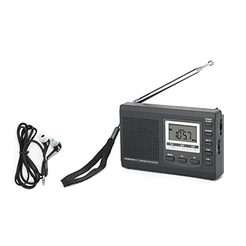 Diyeeni Tragbares Radio FM/MW/SW Radio-Tuner mit Eingebautem Lautsprecher, Pocket Radio Wecker Stereo Sound, Batterie Betrieben, für Zuhause und Unterwegs Diyeeni Tragbares Radio FM/MW/SW Radio-Tuner mit Eingebautem Lautsprecher, Pocket Radio Wecker Stereo Sound, Batterie Betrieben, für Zuhause und Unterwegs von Diyeeni
