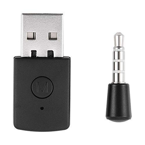 Diyeeni USB Bluetooth 4,0 Audio Adapter Dongle Stick für Playstation 4 PS4, Wireless Transmitter & Receiver für PS4, Unterstützt Kopfhörer Headset, A2DP, HFP von Diyeeni