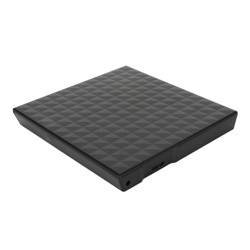 Externer DVD-Brenner, USB 3.0, Hochgeschwindigkeits-CD-DVD-ROM-Lesegerät, Plug & Play, Multifunktion, Weitgehend Kompatibel mit Win XP, Win 7, Win 10, Vista, von Diyeeni