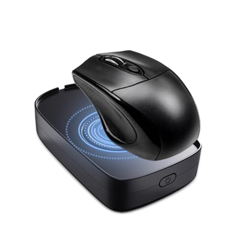 Maus Jiggler, Undetectable Mouse Mover Device, Mouse Mover for Gaming Meeting Presentation, 2 DPI, Large Disc Plug and Play, Keeps PC Laptop Active von Diyeeni