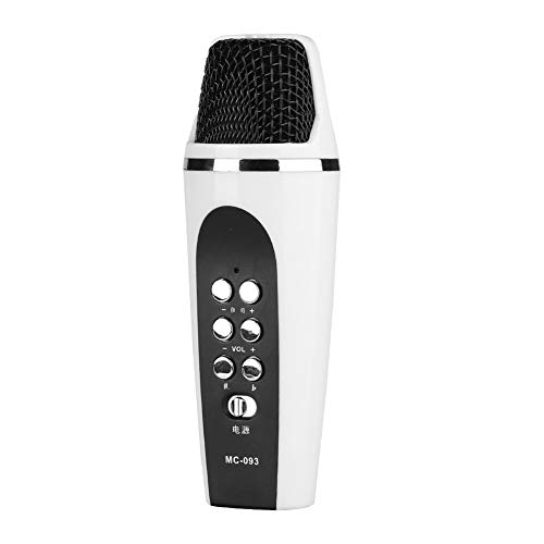 Mini Mikrofon Voice Changer, Handheld Mikrofon mit 4 Soundsmodus Voice Disguiser, Karaoke Mikrofon für Kinder, Kompatibel mit Android iOS PC von Diyeeni