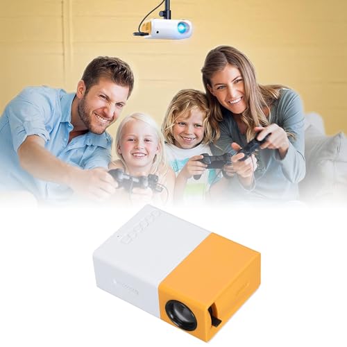 Tragbarer Projektor, 1080P Full HD-Video Projektor, Heimkino-Film Projektor Im Freien, HiFi-Stereo-Lautsprecher, Kompatibel mit HDMI, USB, AV, Smartphone Tablet-TV-Sticks Tragbarer Projektor, 1080P Full HD-Video Projektor, Heimkino-Film Projektor Im Freien, HiFi-Stereo-Lautsprecher, Kompatibel mit HDMI, USB, AV, Smartphone Tablet-TV-Sticks von Diyeeni