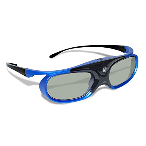 Universal 3D Brille, DLP-Link Active Shutter Glasses mit 85mAh Wiederaufladbare Batterie, 50 Stunden Dauerarbeit, Schutterbrille für Hauptstream DLP Beamer Universal 3D Brille, DLP-Link Active Shutter Glasses mit 85mAh Wiederaufladbare Batterie, 50 Stunden Dauerarbeit, Schutterbrille für Hauptstream DLP Beamer von Diyeeni