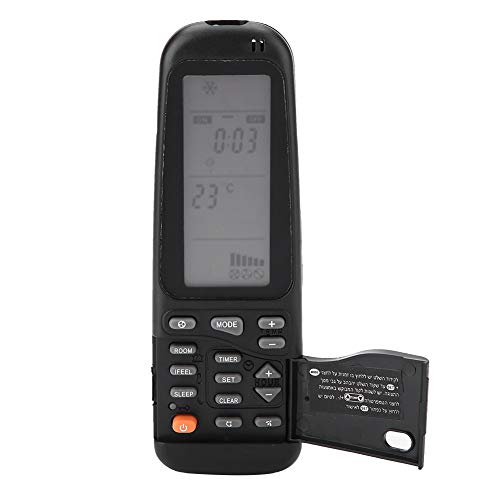 Universal Fernbedienung für Klimaanlagen Klimageräte Electra/Airwell/Emailair/Elco RC-3, 25 in 1 Ersatzfernbedienung AC Remote Reichweite 8 m - Schwarz Universal Fernbedienung für Klimaanlagen Klimageräte Electra/Airwell/Emailair/Elco RC-3, 25 in 1 Ersatzfernbedienung AC Remote Reichweite 8 m - Schwarz von Diyeeni
