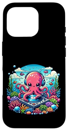 DJ-Oktopus-Kopfhörer, lustig, Oktopus, Jungen, Kinder, Mädchen, Teenager Hülle für iPhone 16 Pro DJ-Oktopus-Kopfhörer, lustig, Oktopus, Jungen, Kinder, Mädchen, Teenager Hülle für iPhone 16 Pro von Dj Octopus With Headphones Graphic