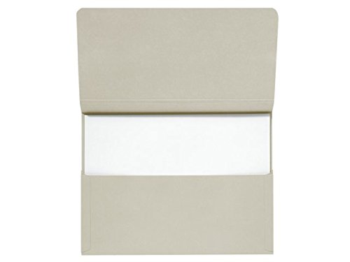 Jalema 3123507 Secolor Dokumententasche Folio Grau, 50er Packung von Djois