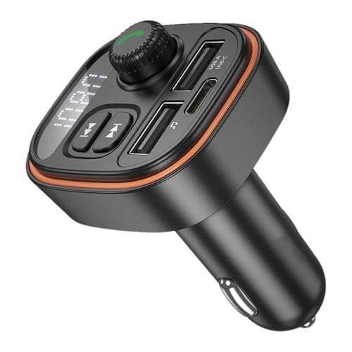 Djowyh Mobiltelefon -Automobilladegeräte, Auto -Audioempfänger | Trendiger multifunktionaler Kompakt -Audioadapter - Musik -Stereo -Sender, Handy -Ladegerät für Reisen, LKW, Auto, Fahrzeug Djowyh Mobiltelefon -Automobilladegeräte, Auto -Audioempfänger | Trendiger multifunktionaler Kompakt -Audioadapter - Musik -Stereo -Sender, Handy -Ladegerät für Reisen, LKW, Auto, Fahrzeug von Djowyh
