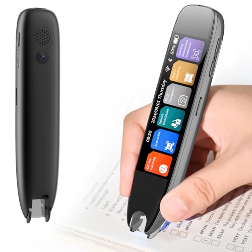 DkevEu Scan-Lesestift, 142 Sprachen, Scan-Übersetzer-Stift, unterstützt Sprache und Scannen auf Text, Echtzeit-Stift, intelligenter Lesestift für ältere Menschen, Kinder, Studenten (S65 Pro) DkevEu Scan-Lesestift, 142 Sprachen, Scan-Übersetzer-Stift, unterstützt Sprache und Scannen auf Text, Echtzeit-Stift, intelligenter Lesestift für ältere Menschen, Kinder, Studenten (S65 Pro) von DkevEu