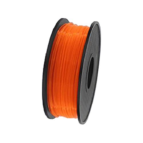 10 Meters Filament PLA 1.75mm 3D Drucker PLA Filament für 3D-Drucker und 3D Stift Druck Fillamentum 3D Druckmaterialien (Orange) von Dkings