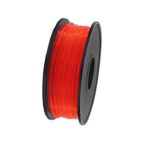 10 Meters Filament PLA 1.75mm 3D Drucker PLA Filament für 3D-Drucker und 3D Stift Druck Fillamentum 3D Druckmaterialien (Rot) von Dkings