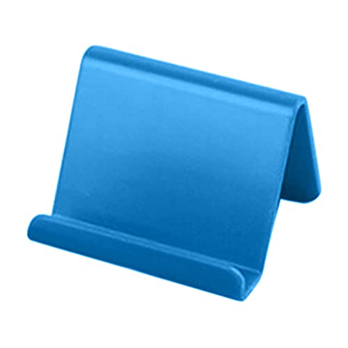Dkings Mini Handy Ständer 60x45mm Handyhalter Tisch Handyhalterung Schreibtisch Handy Halter Smartphone Ständer Handyständer für iPhone /12 Mini /12 Pro Max /11 Pro/Xs Max/XR/X /8/7 (Blau) von Dkings