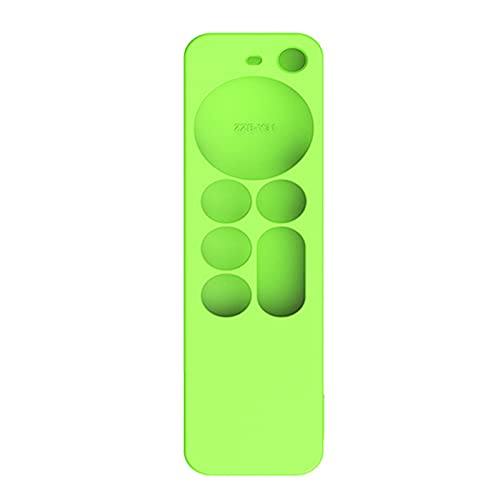 Fernbedienung Hülle Kompatibel mit Apple TV 4K Siri Remote 2021, Leichte rutschfeste Stoßfeste Schutzhülle (Grün) von Dkings
