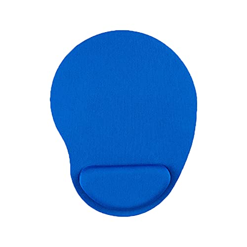 Mauspad mit Silikon Gel Handauflage: Wasserdicht Ergonomisches Komfort Mousepad Office Mat Gel mit Handgelenkauflage für Computer & Laptop (Blau) von Dkings