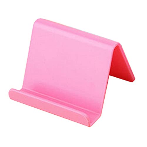 Mini Handy Ständer 60x45mm Handyhalter Tisch Handyhalterung Schreibtisch Handy Halter Smartphone Ständer Handyständer für iPhone /12 Mini /12 Pro Max /11 Pro/ Xs Max /XR /X /8 /7 (Rosa) von Dkings