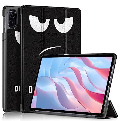 Dlahaby Schutzhülle Kompatibel mit Honor Pad X9,PU Leder Flip Cover mit Standfunktion Hülle für Honor Pad X9 11.5 Zoll Tablet,Dont Touch von Dlahaby