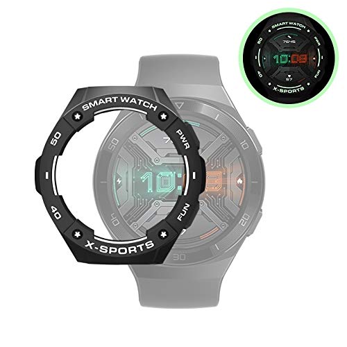 LISUHONG Ntd. AYDC for Huawei-Watch GT2e Smart Watch TPU-Schutzhülle, Farbe: Black + White Luminous Green von Dmtrab