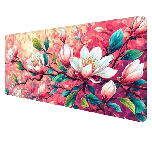 Gaming Mauspad Blumen Und Gras Mousepad XXL 900x400x3mm Mauspad,Berg Mauspad Gaming XXL,Rutschfeste Gummibasis Desk Mat,Erweiterter Wasserdicht Unterlage Schreibtisch Geschenke für Männer Frauen X-503 Gaming Mauspad Blumen Und Gras Mousepad XXL 900x400x3mm Mauspad,Berg Mauspad Gaming XXL,Rutschfeste Gummibasis Desk Mat,Erweiterter Wasserdicht Unterlage Schreibtisch Geschenke für Männer Frauen X-503 von Dnnufagg