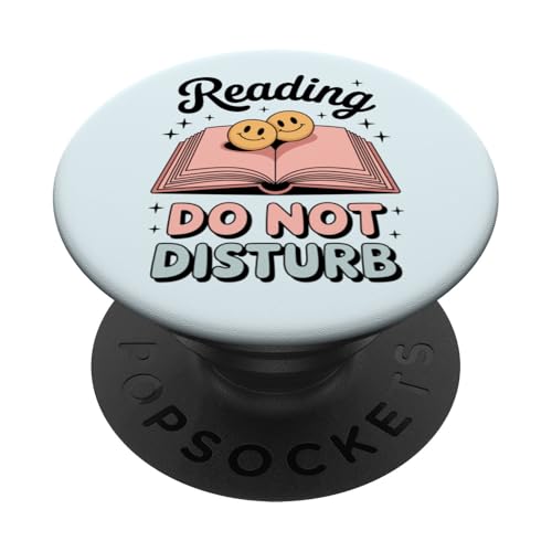 Bücherwurm: Leser nicht stören PopSockets Klebender PopGrip Bücherwurm: Leser nicht stören PopSockets Klebender PopGrip von Do Not Disturb Quote