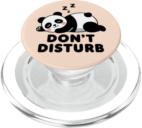 Don't Disturb Cute Sleeping Panda PopSockets PopGrip für MagSafe Don't Disturb Cute Sleeping Panda PopSockets PopGrip für MagSafe von Do Not Disturb Quote