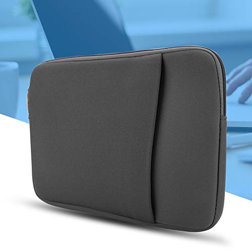 Doact Schlanke Laptop-Hülle mit Tasche, Stoßfeste Tasche für 11-Zoll-Business-Laptop (Grau) von Doact