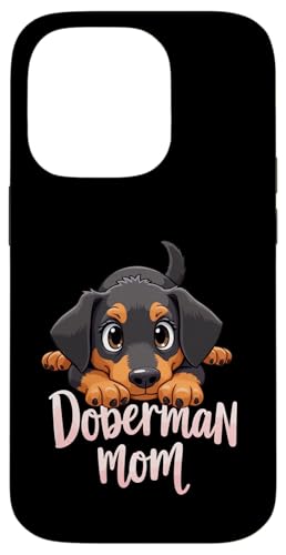 Dobermann Mama Hund Dobermann Pinscher Mama Niedlicher Welpe Hülle für iPhone 14 Pro Dobermann Mama Hund Dobermann Pinscher Mama Niedlicher Welpe Hülle für iPhone 14 Pro von Doberman Pinscher Fun Designs