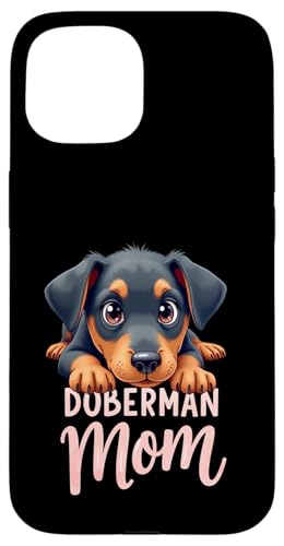 Dobermann Mama Hund Dobermann Pinscher Mama Niedlicher Welpe Hülle für iPhone 15 Dobermann Mama Hund Dobermann Pinscher Mama Niedlicher Welpe Hülle für iPhone 15 von Doberman Pinscher Fun Designs