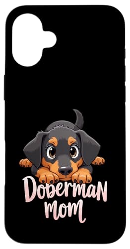 Dobermann Mama Hund Dobermann Pinscher Mama Niedlicher Welpe Hülle für iPhone 16 Plus Dobermann Mama Hund Dobermann Pinscher Mama Niedlicher Welpe Hülle für iPhone 16 Plus von Doberman Pinscher Fun Designs