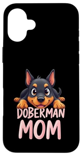 Dobermann Mama Hund Dobermann Pinscher Mama Niedlicher Welpe Hülle für iPhone 16 Plus Dobermann Mama Hund Dobermann Pinscher Mama Niedlicher Welpe Hülle für iPhone 16 Plus von Doberman Pinscher Fun Designs