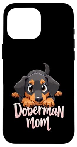 Dobermann Mama Hund Dobermann Pinscher Mama Niedlicher Welpe Hülle für iPhone 16 Pro Max Dobermann Mama Hund Dobermann Pinscher Mama Niedlicher Welpe Hülle für iPhone 16 Pro Max von Doberman Pinscher Fun Designs