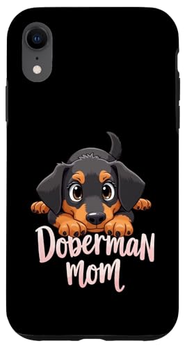 Dobermann Mama Hund Dobermann Pinscher Mama Niedlicher Welpe Hülle für iPhone XR Dobermann Mama Hund Dobermann Pinscher Mama Niedlicher Welpe Hülle für iPhone XR von Doberman Pinscher Fun Designs