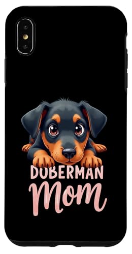 Dobermann Mama Hund Dobermann Pinscher Mama Niedlicher Welpe Hülle für iPhone XS Max Dobermann Mama Hund Dobermann Pinscher Mama Niedlicher Welpe Hülle für iPhone XS Max von Doberman Pinscher Fun Designs