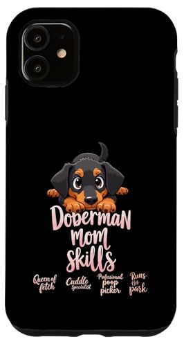 Lustiges Dobermann Mama Hund Dobermann Pinscher Mama Humor Zitat Hülle für iPhone 11 Lustiges Dobermann Mama Hund Dobermann Pinscher Mama Humor Zitat Hülle für iPhone 11 von Doberman Pinscher Fun Designs