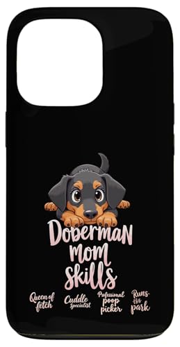 Lustiges Dobermann Mama Hund Dobermann Pinscher Mama Humor Zitat Hülle für iPhone 13 Pro Lustiges Dobermann Mama Hund Dobermann Pinscher Mama Humor Zitat Hülle für iPhone 13 Pro von Doberman Pinscher Fun Designs