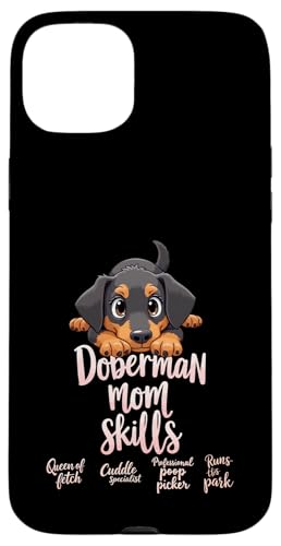 Lustiges Dobermann Mama Hund Dobermann Pinscher Mama Humor Zitat Hülle für iPhone 15 Plus Lustiges Dobermann Mama Hund Dobermann Pinscher Mama Humor Zitat Hülle für iPhone 15 Plus von Doberman Pinscher Fun Designs