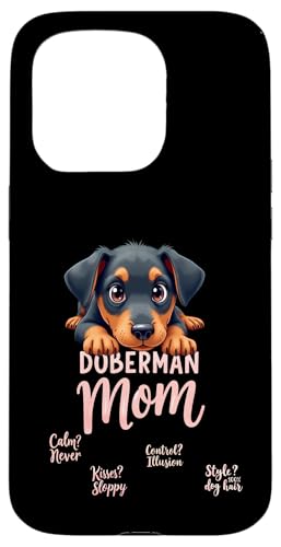Lustiges Dobermann Mama Hund Dobermann Pinscher Mama Humor Zitat Hülle für iPhone 15 Pro Lustiges Dobermann Mama Hund Dobermann Pinscher Mama Humor Zitat Hülle für iPhone 15 Pro von Doberman Pinscher Fun Designs