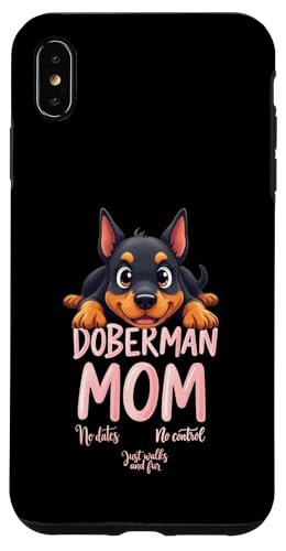 Lustiges Dobermann Mama Hund Dobermann Pinscher Mama Humor Zitat Hülle für iPhone XS Max Lustiges Dobermann Mama Hund Dobermann Pinscher Mama Humor Zitat Hülle für iPhone XS Max von Doberman Pinscher Fun Designs
