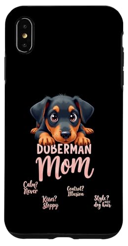 Lustiges Dobermann Mama Hund Dobermann Pinscher Mama Humor Zitat Hülle für iPhone XS Max Lustiges Dobermann Mama Hund Dobermann Pinscher Mama Humor Zitat Hülle für iPhone XS Max von Doberman Pinscher Fun Designs