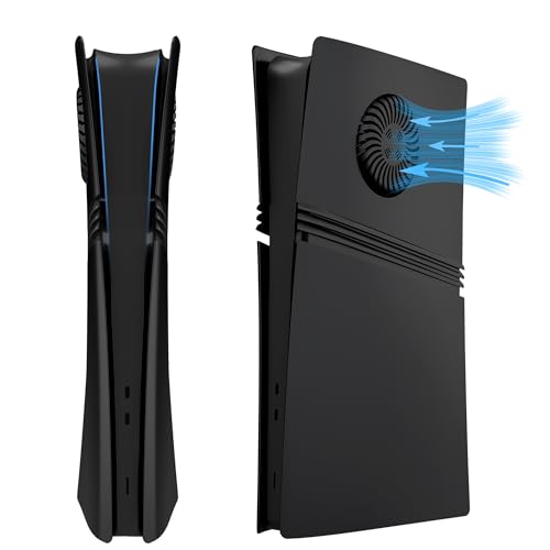 DOBEWINGDELOU Faceplate für P5 Pro Digital Edition mit Kühlungsöffnung und Staubfilter, Ersatz Face Plate Konsolenabdeckung Schwarz DOBEWINGDELOU Faceplate für P5 Pro Digital Edition mit Kühlungsöffnung und Staubfilter, Ersatz Face Plate Konsolenabdeckung Schwarz von Dobewingdelou