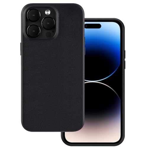 Docco Jette entworfen für iPhone 14 Pro Max Lederhülle, Handgefertigte Echtlederhülle für iPhone 14 Pro Max, integrierte Magnete für MagSafe Aufladung-Mitternacht Docco Jette entworfen für iPhone 14 Pro Max Lederhülle, Handgefertigte Echtlederhülle für iPhone 14 Pro Max, integrierte Magnete für MagSafe Aufladung-Mitternacht von Docco Jette