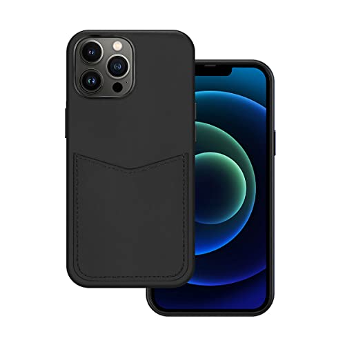 Docco Jette kompatibel mit iPhone 13 Pro Leder Wallet Hülle,Handgefertigte echte Lederhülle für iPhone 13 Pro mit Kartenhalter Slot eingebaute Magnete für MagSafe-Mitternacht Docco Jette kompatibel mit iPhone 13 Pro Leder Wallet Hülle,Handgefertigte echte Lederhülle für iPhone 13 Pro mit Kartenhalter Slot eingebaute Magnete für MagSafe-Mitternacht von Docco Jette