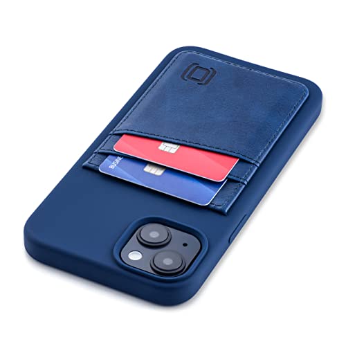 Dockem Kartenetui für iPhone 14 Plus mit Flüssigsilikonhülle, Integrierter Metallplatte zur Magnetischen Befestigung & Aufgenähter Geldbörse mit 2 Kunstleder-Kreditkartenfächern (M2L, Marineblau) Dockem Kartenetui für iPhone 14 Plus mit Flüssigsilikonhülle, Integrierter Metallplatte zur Magnetischen Befestigung & Aufgenähter Geldbörse mit 2 Kunstleder-Kreditkartenfächern (M2L, Marineblau) von Dockem