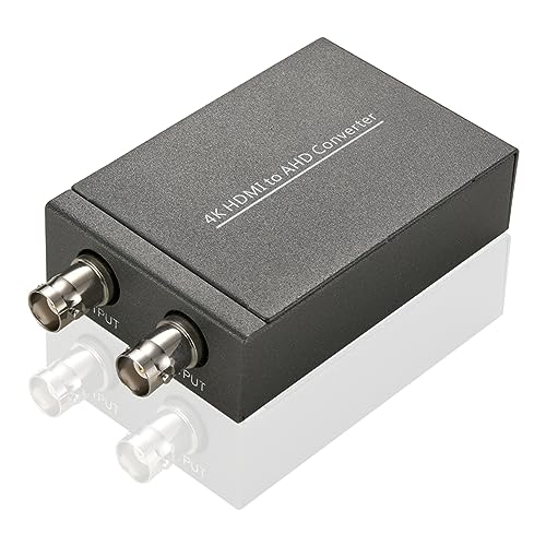 Docooler 4K HDMI auf AHD Konverter Adapter 480P 720P 1080P 4K30 4K60 HDMI zu AHD Video Konverter für Monitor HDTV DVRs konvertieren HDMI Videosignal auf AHD von Docooler